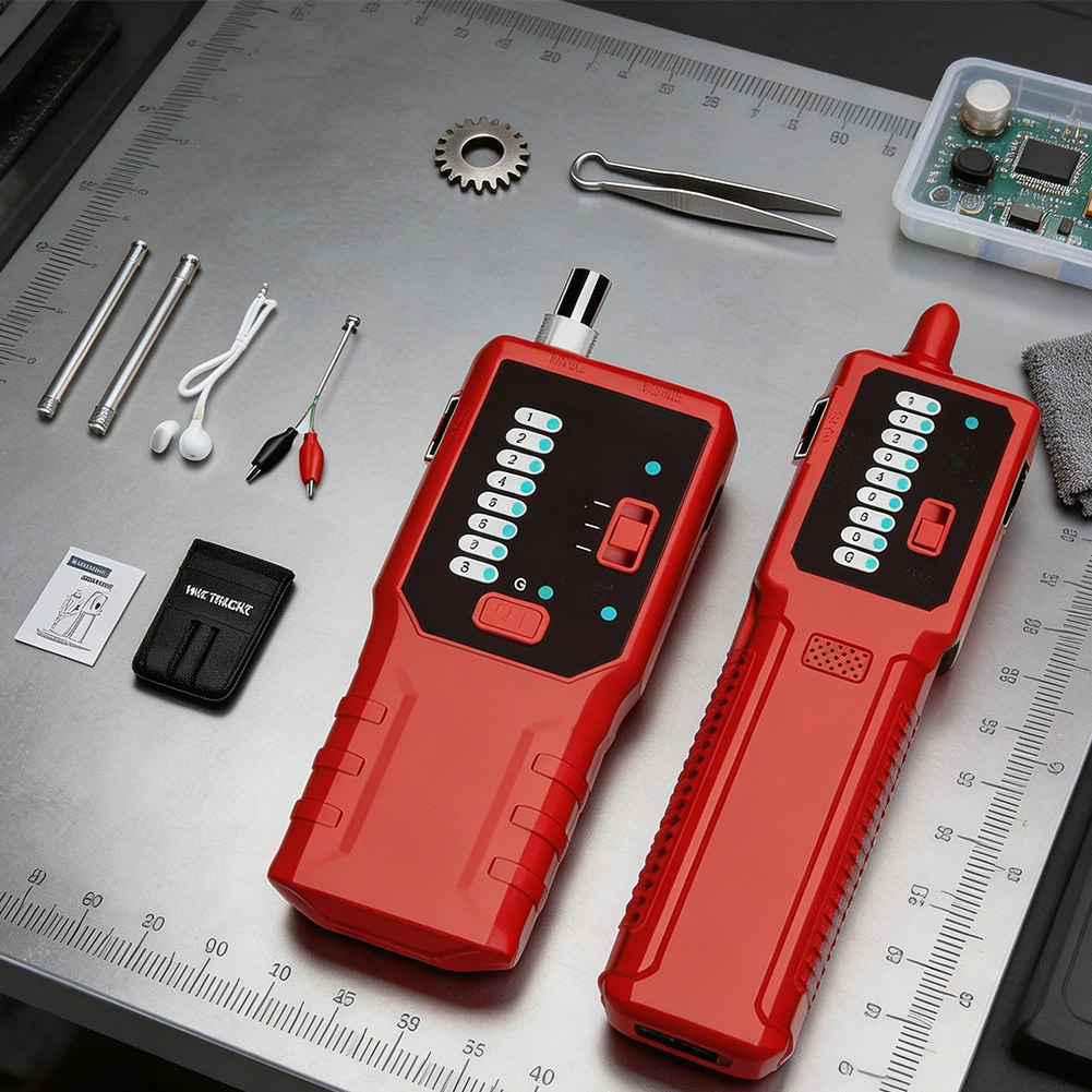 GD601 Cable Verification Tool for RJ45 RJ11 BNC Lines with Accurate Break and Short Location on Non Live Circuits