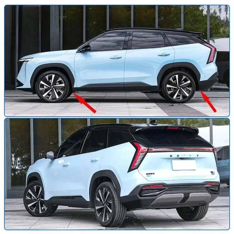 Mudguards Fender For Geely Atlas Pro Geely Starray 2023 2024 Front Rear Wheels Mudflaps Splash Guard Mud Flap Car Accessories