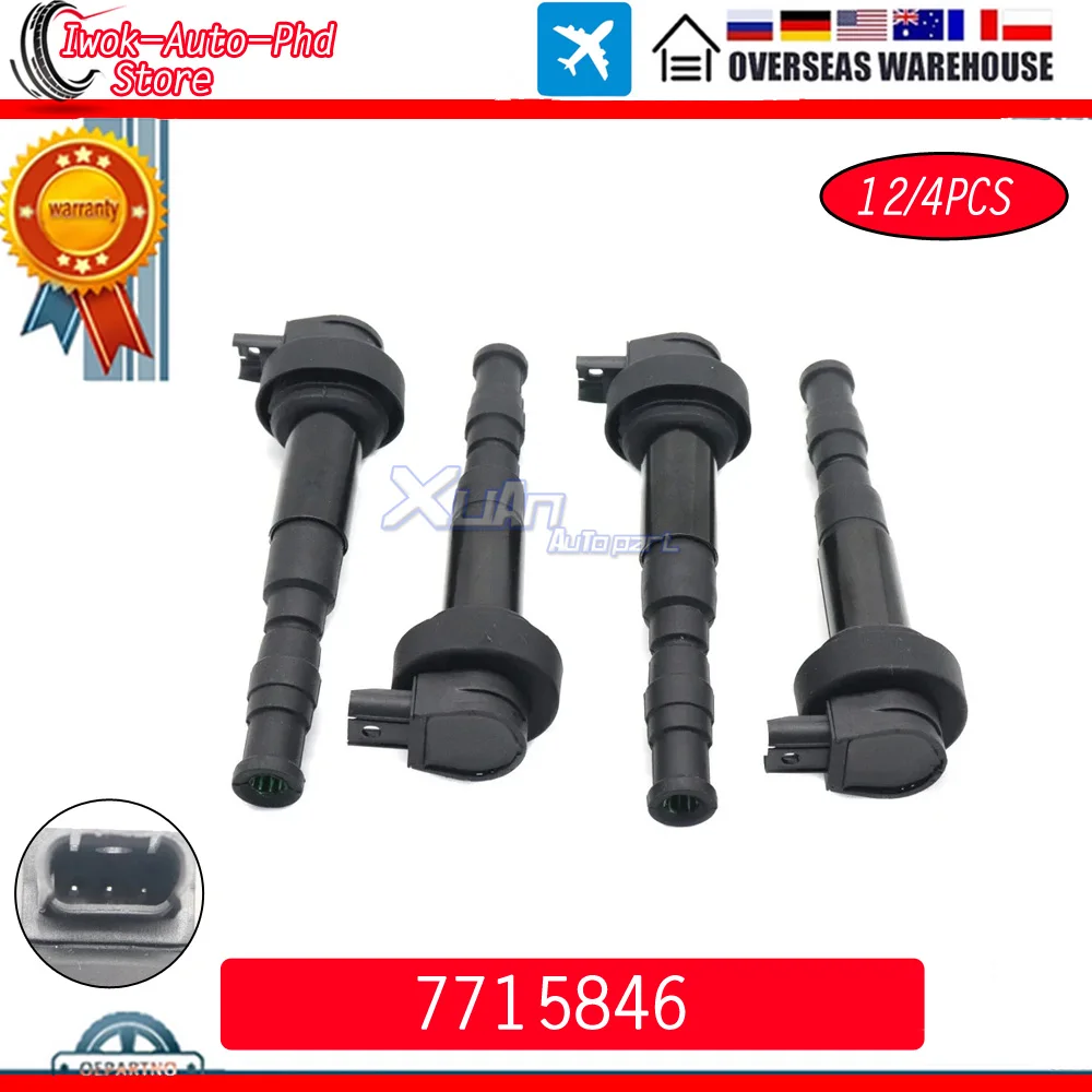 NEW Ignition Coil 7715846 For BMW F 650 800 700 R GS K1300S K1200R F700GS F800GT F800R F800S F800ST 12137715846 7715846-02