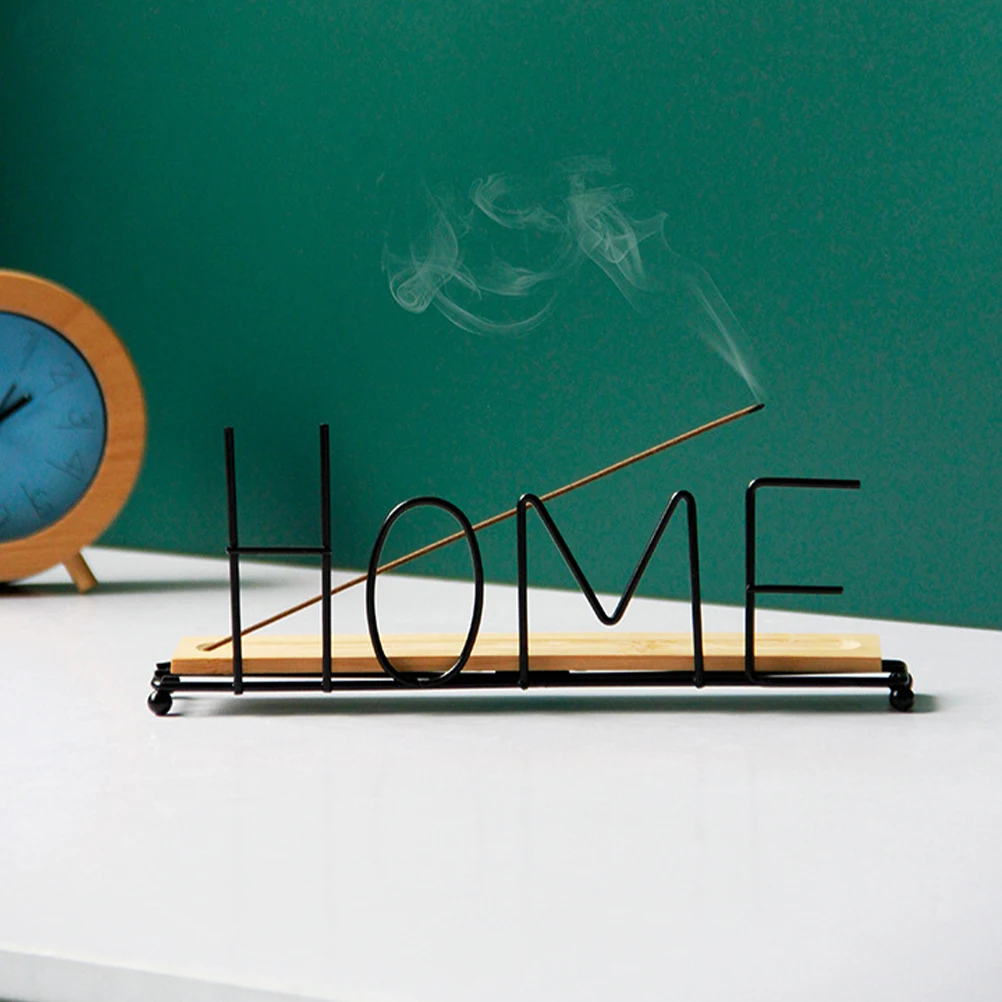 

Metal Incense Insert Retro Portable Coil Holder Fragrance Stick Office Desk Decor Iron Burning Sticks