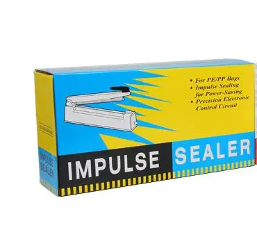 Plastic Food Bag Manual Sealineg Machine 200 Mm PFS Series Mini Hand Impulse Heat Sealer For Plastic Film