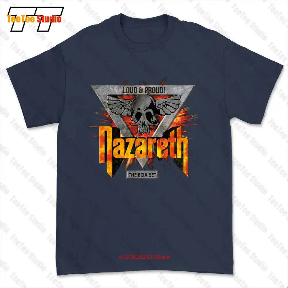 Nazareth Loud And Proud Album Logo T-shirt Tee GU0B