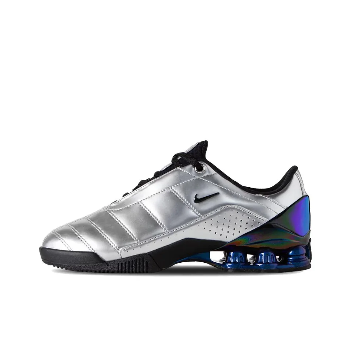 Nike Total 90 Abrasion Resistant Low top Soccer Shoes Women's Silver HQ5407-001