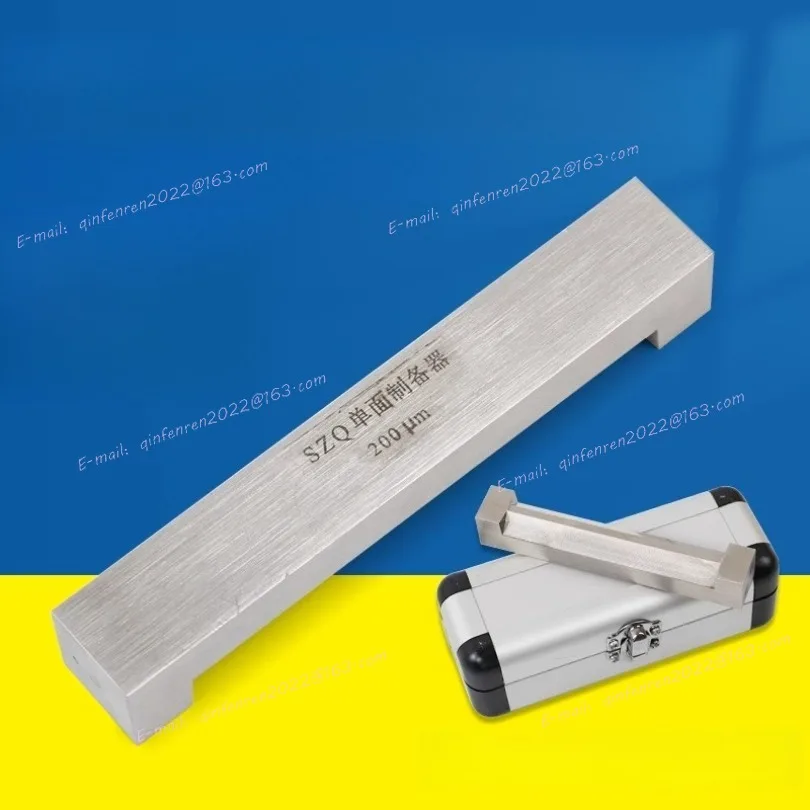 SZQ Stainless Steel Single Blade Wet Film Preparator Film Coating Device Applicator Single Sided Preparator Film Scraper