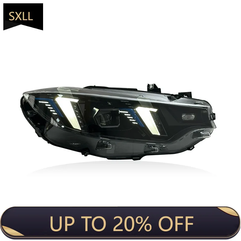 

SXLL Подходит для 2013-2020 4-й серии F32 F80 F82 M3 M4 Модифицированный налобный фонарь со змеиным глазом, новый светоизлучающий диод 6000k, дневная беговая фара