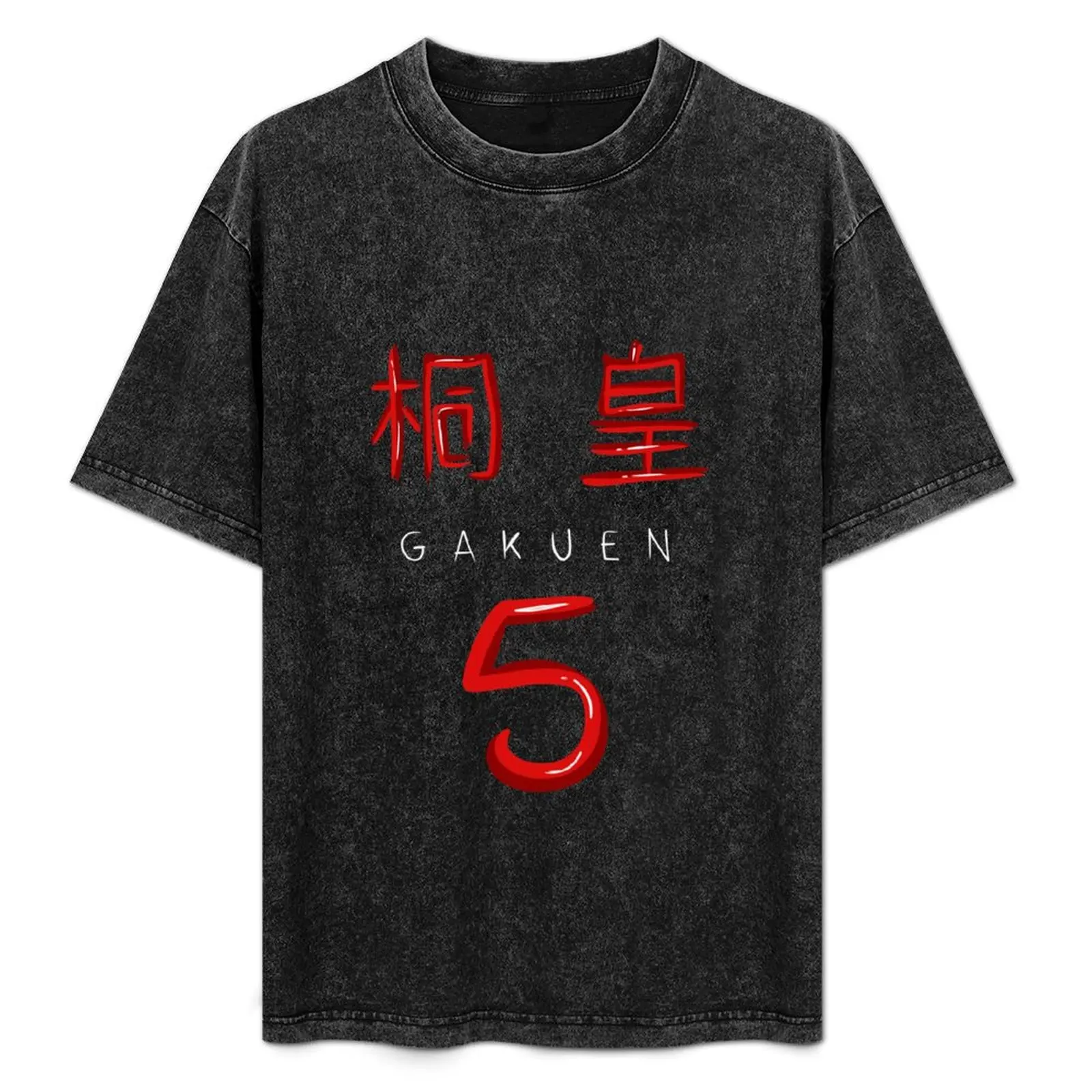 Touhou Gakuen - Aomine Daiki T-Shirt quick-drying vintage t shirts baggy shirts plus size clothes black t shirts for men