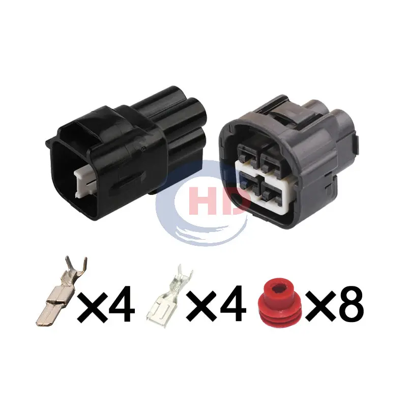 

1-20 sets 4 Pin Water Tank AC Motor Fan Waterproof Connector Plug 7282-7043-30 MG641744-5