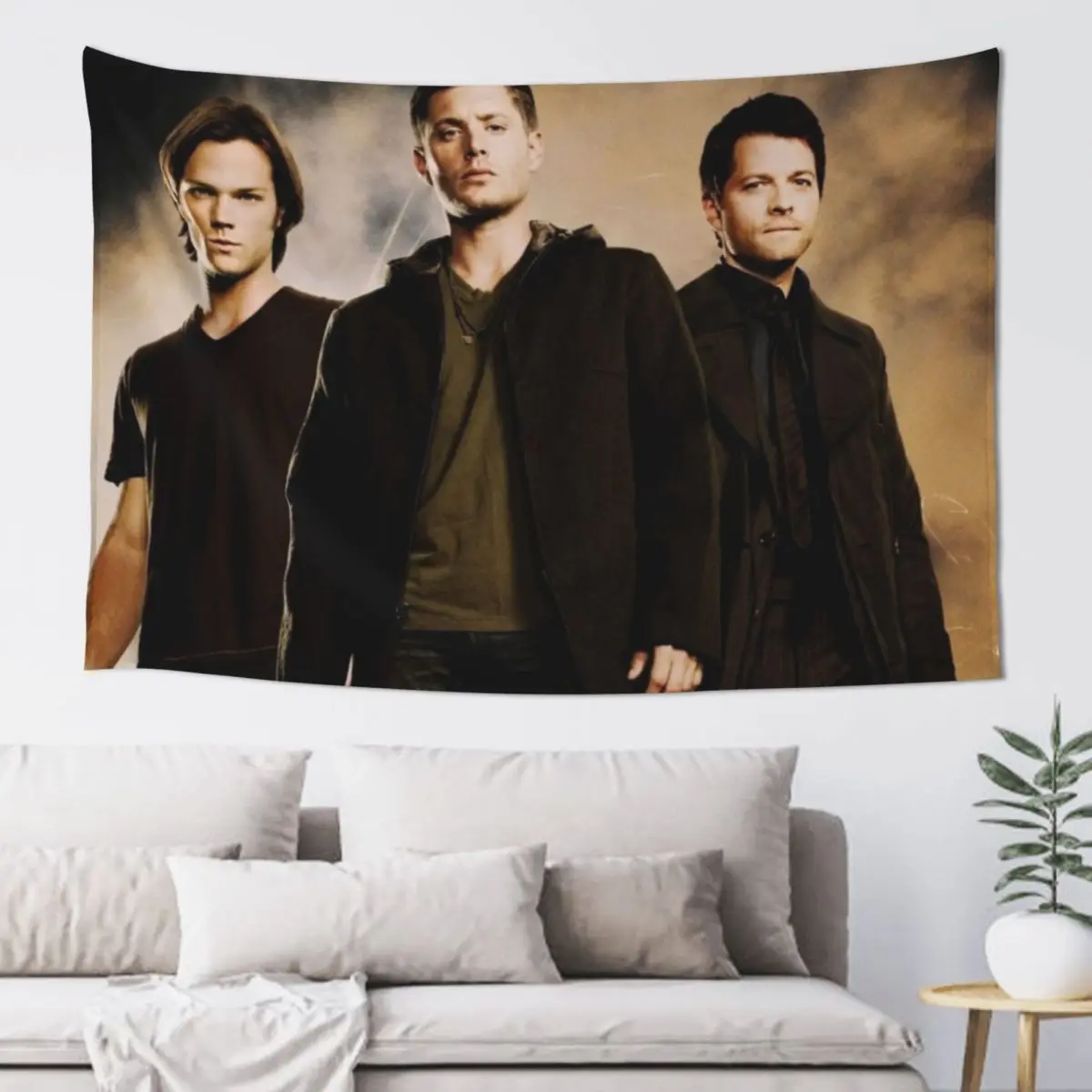 

Supernatural Trio Tapestry Cute Room Things On The Wall Aesthetic Home Decor Tapestry