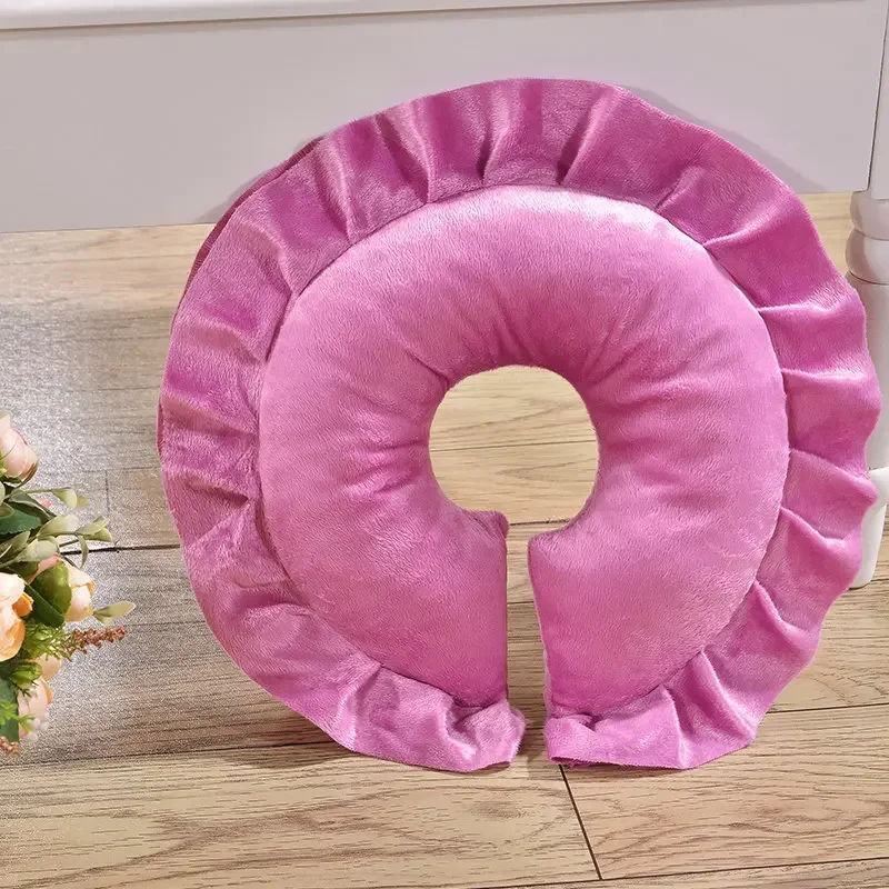 Facial Spa Massage Lying Pillow U Shape for Beauty Salon Massage Tool Spa Bed Pillow Cradle Cushion, Home Decor