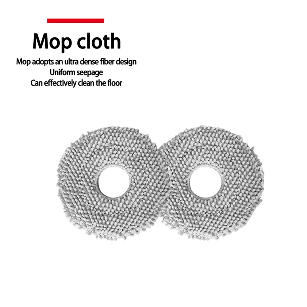 

A83G-Набор аксессуаров для робота-пылесоса Roborock Saros Z70, запасные части, основная щетка, фильтр, тряпка для швабры, мешок для пыли