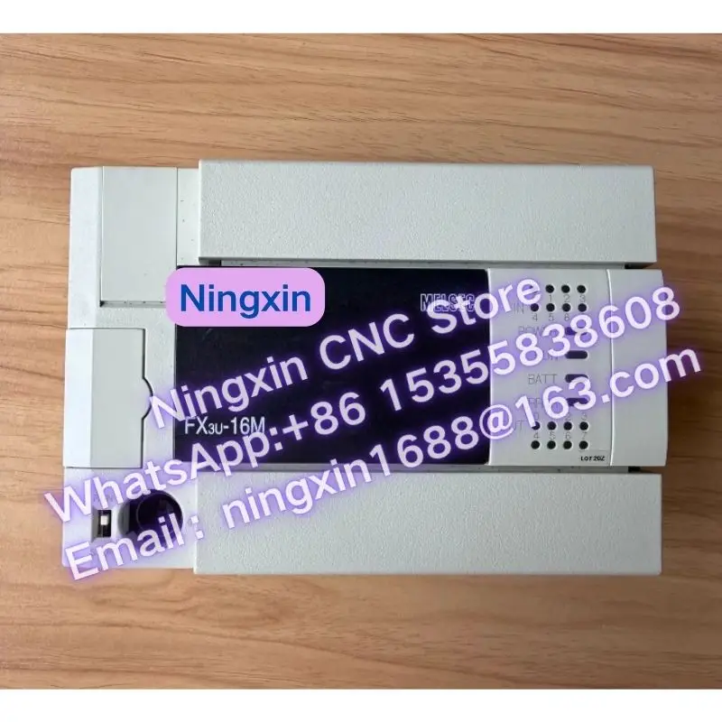 90%New FX3U-16MT/ES-A FX3U-32MT/ES-A FX3U-48MT/ES-A FX3U-64MT/ES-A FX3U-80MT/ES-A PLC module Functional test OK