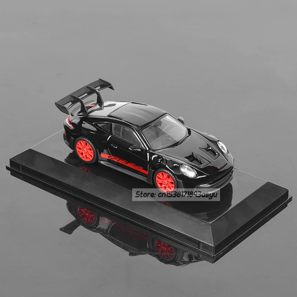 Bburago 1:43  Porsche 911 GT3 RS Audi Alpha Romeo racing model simulation car model alloy car toy male collection gift