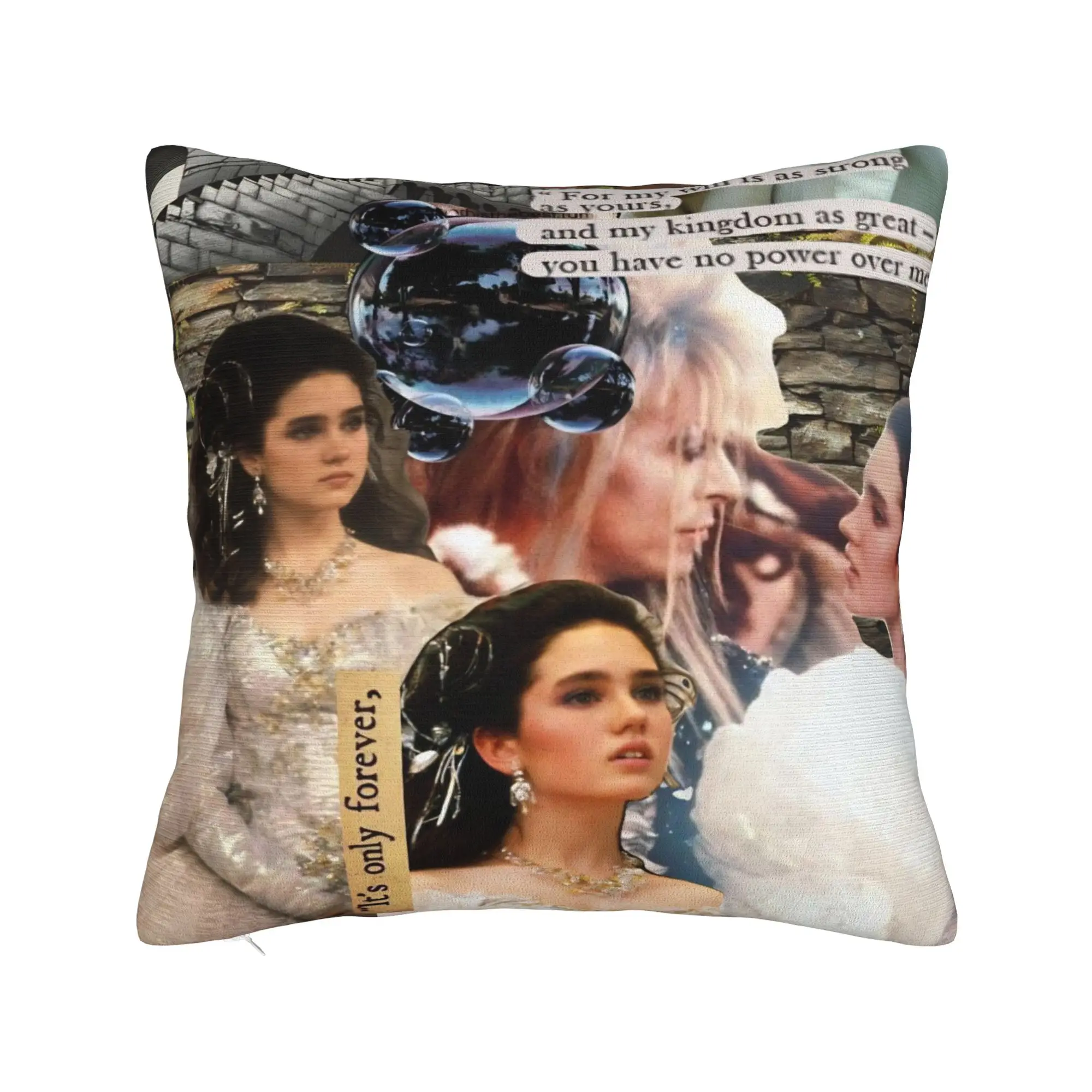 Decorative Pillowcase Labyrinth Movie Merchandise Living Room  Pillow Case Cover Square Multi-Size