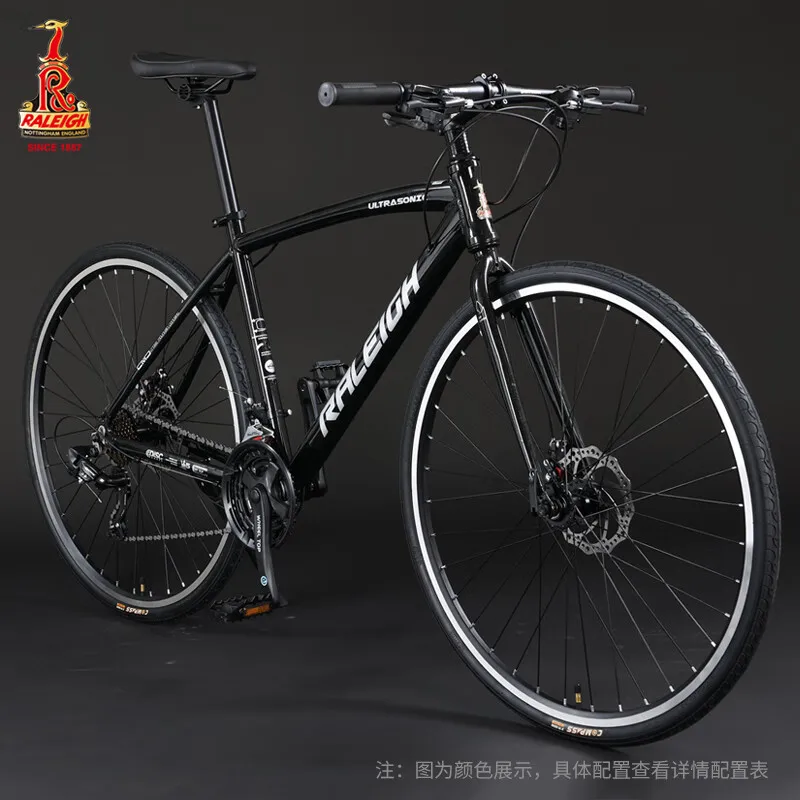 

Road Bike Racing Bicycle with Disc Brake, Steel Bicycles, City Commuter Bike, 16 Speed, 24 Speed, 700C