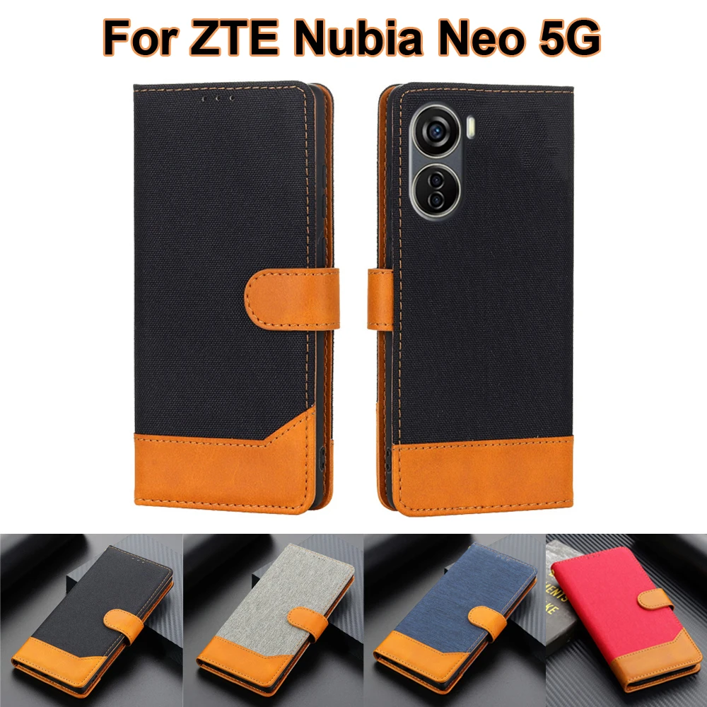 Business Phone Cases For ZTE Nubia Neo 5G Case Flip Wallet Capas Funda Para ZTE Blade V41 Vita 5G 8140N 6.6