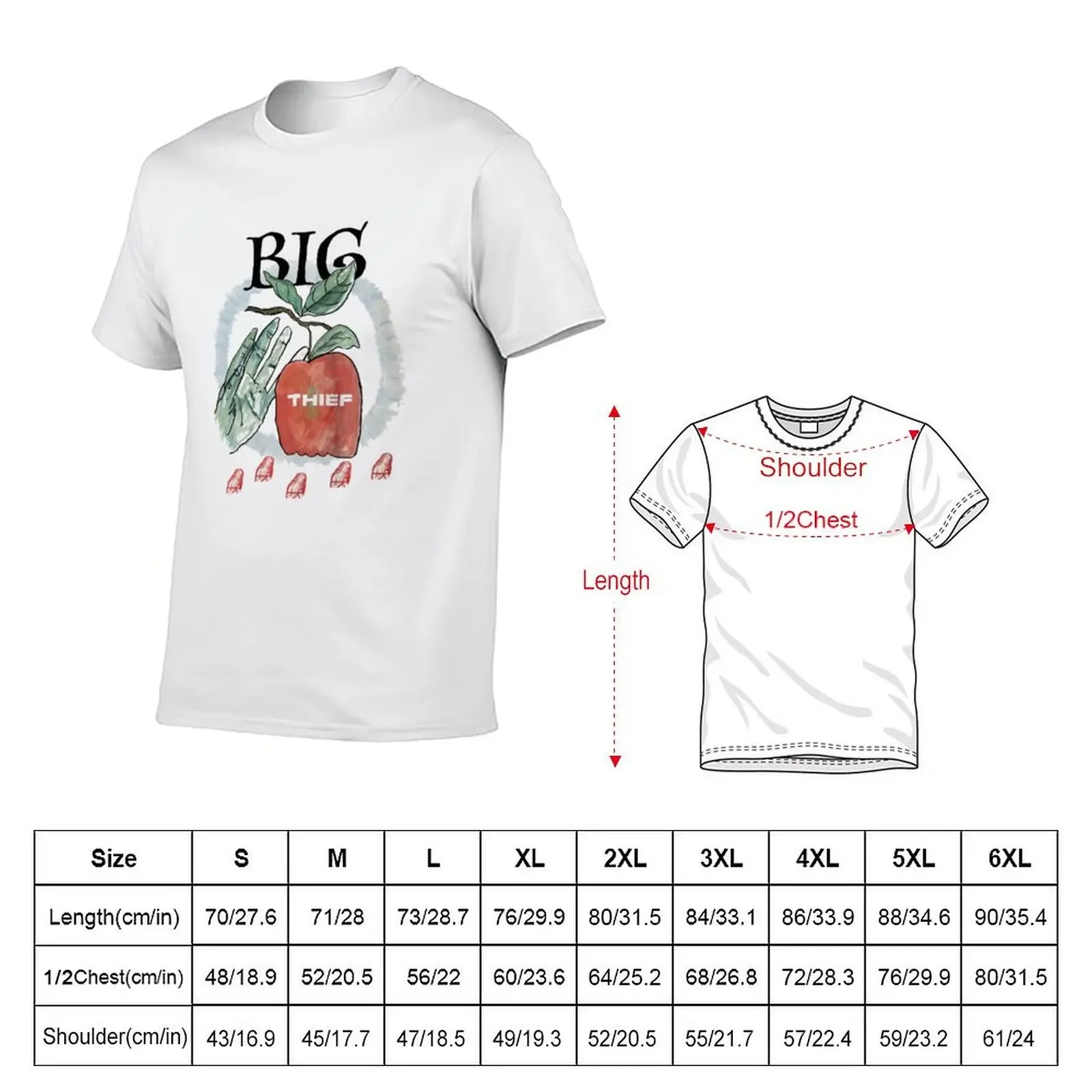 thebig apple of big thief of hot sale summer apparel 2021 T-Shirt tees blue archive anime figures clothing for men