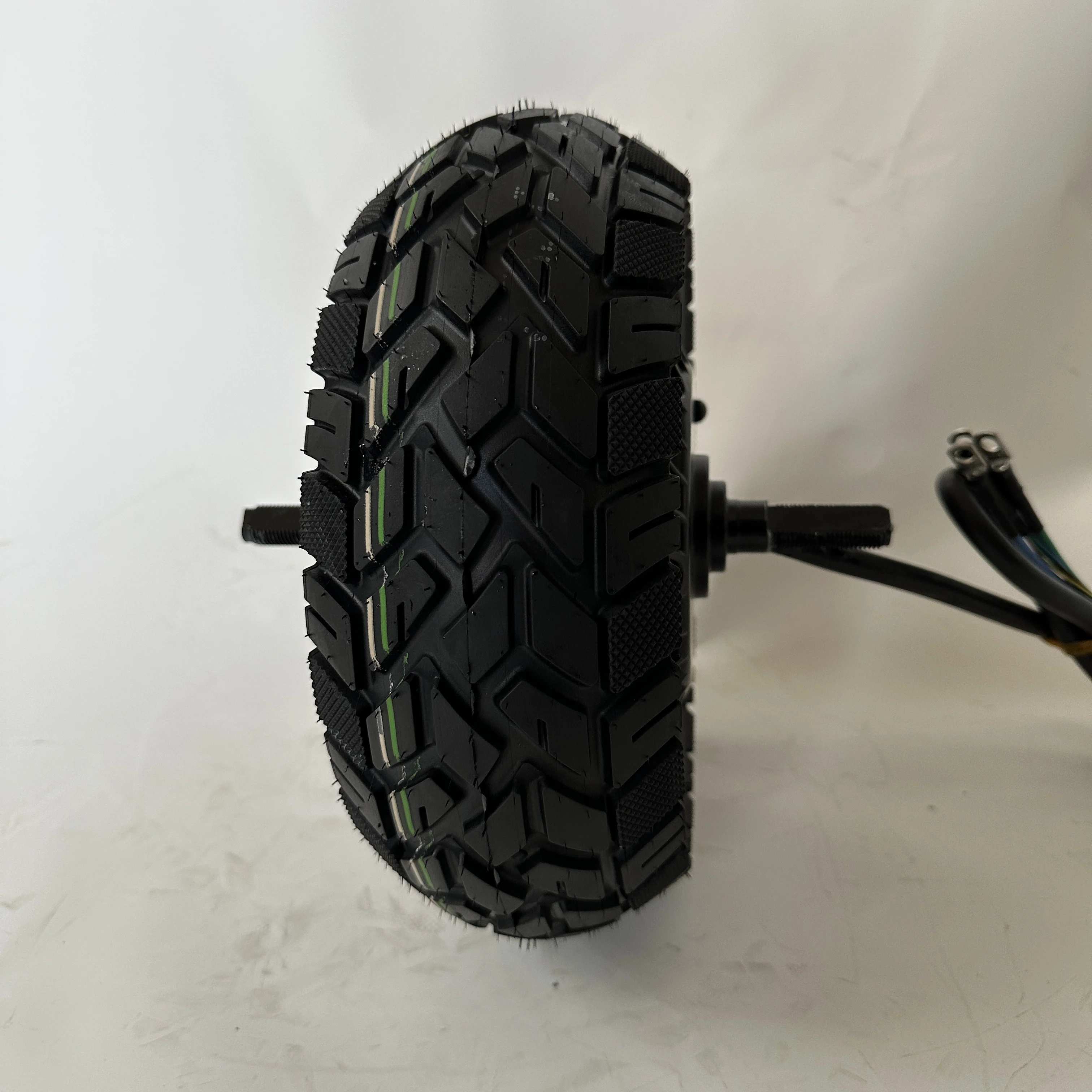 Fotografia 4: Motor de Cubo para Patinete Elétrico 11 Polegadas 52V60V1600W3000W, Motor Potente com Freio a Disco, Substituição de Motor Brushless para Patinete e E-Bike