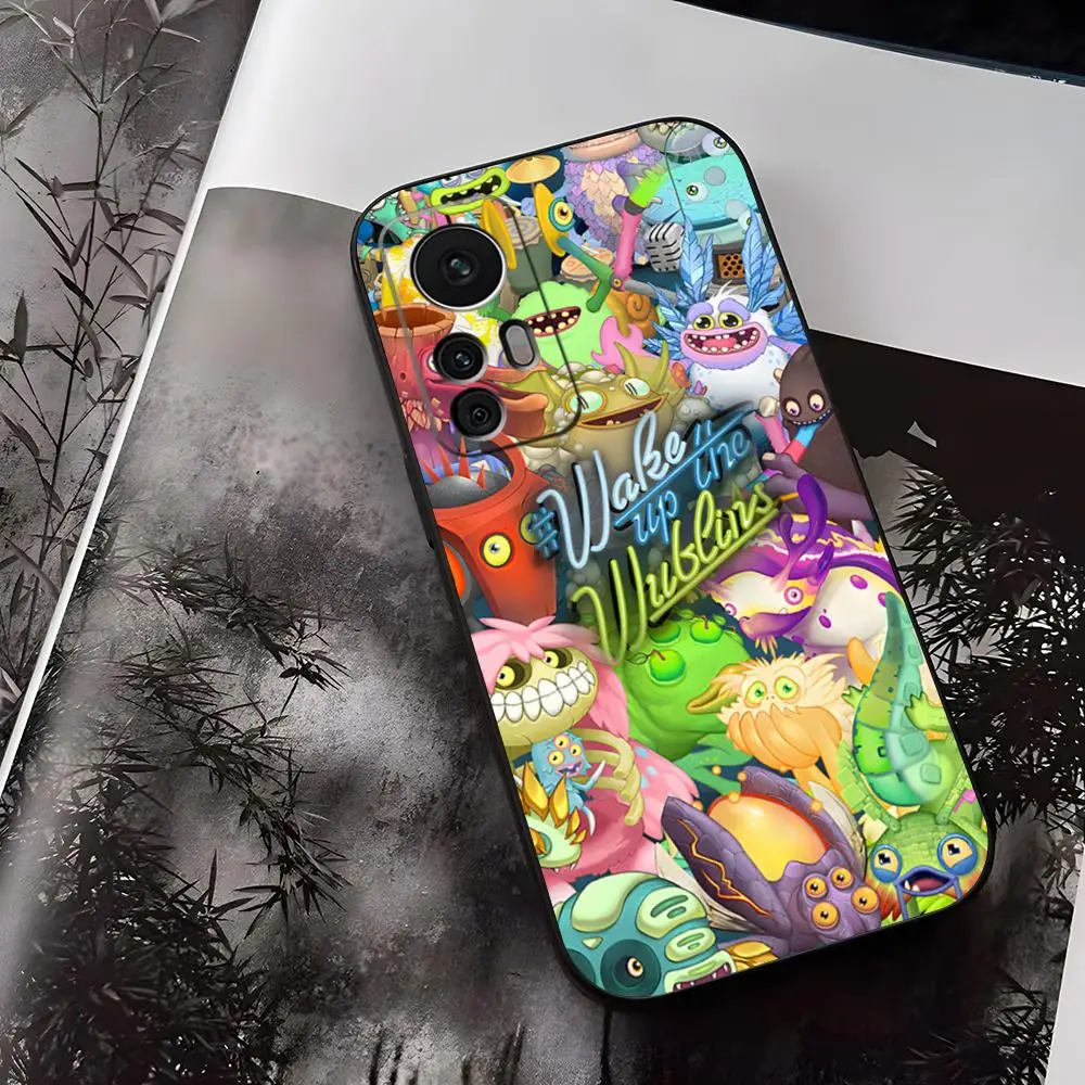 My Singing Monsters Phone Case Fundas For Redmi Note 12S 11 12 10 7 8 9 T 10A A2 Pro Plus Silicone Coque