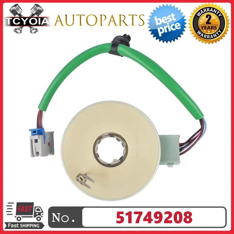 Brand New High Quality Steering Angle Sensor 51749208 For Fiat Panda 169 Lancia Ypsilon