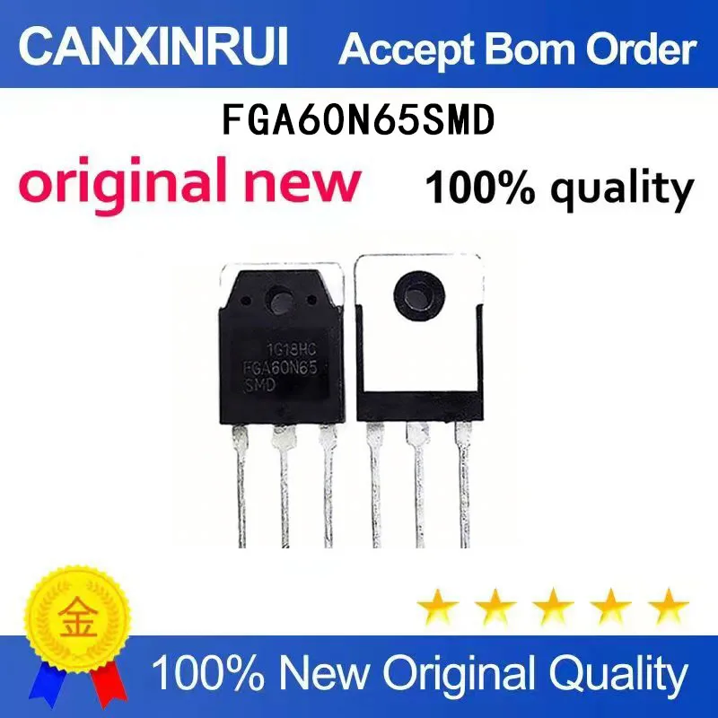 

(5-100 Pieces) New FGA60N65SMD FGA60N65 TO-247 IGBT tube 60A650V spot chip IC