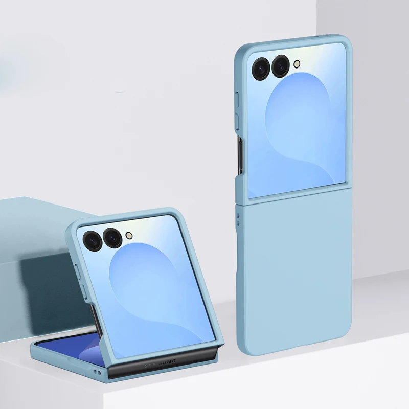 Handyhülle für Samsung Z Flip 8 7 FE 6 5 4 3 Flip7 Flip6 Flip5 Flip8 5G Schutzhülle Schlank Dünn Süßes Candy-Design Angenehmes Hautgefühl – Detail 3