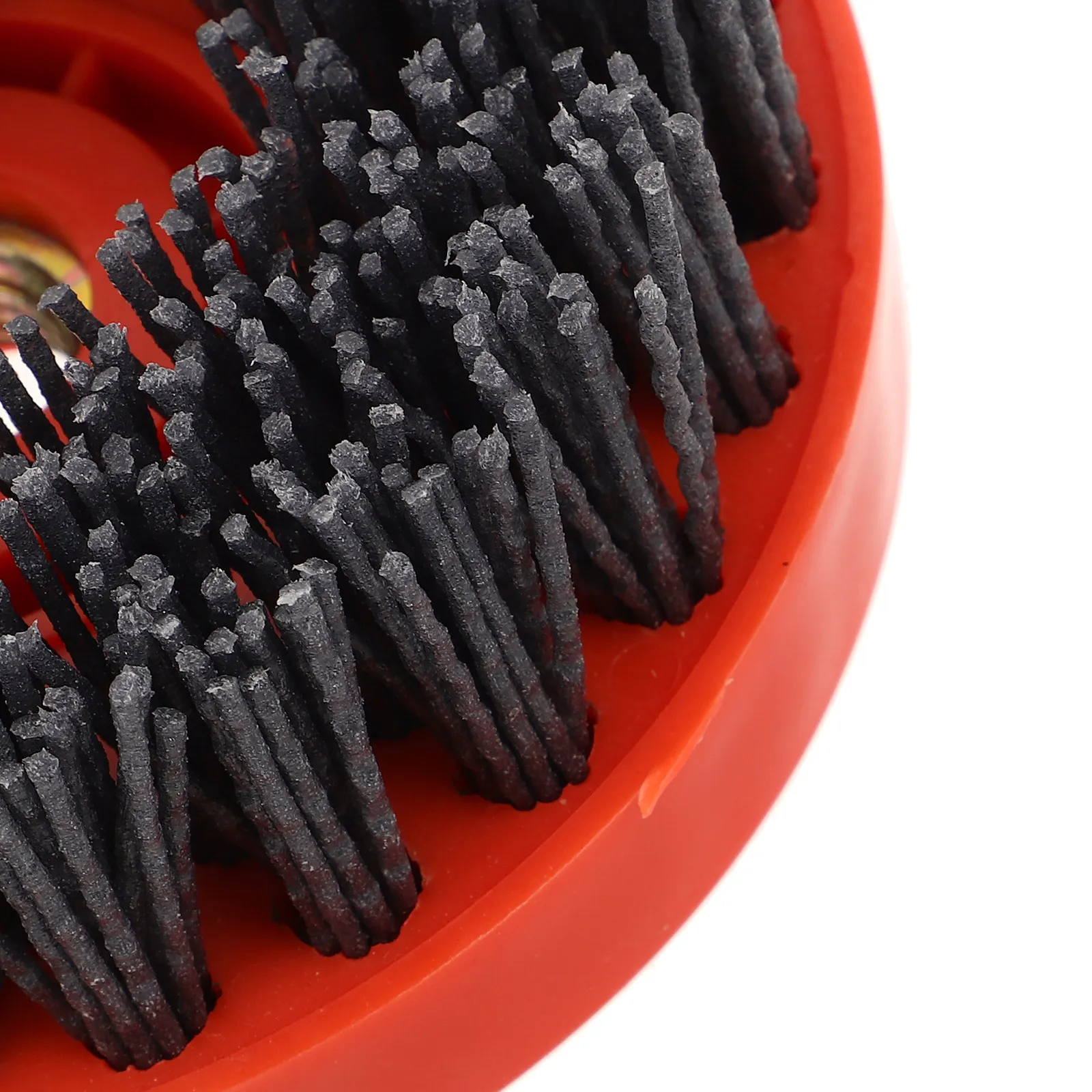 High Efficiency Stone Polishing Brush 58 Inner Diameter Abrasive Nylon Bristles Rust Removal Surface Prep Tool view 2