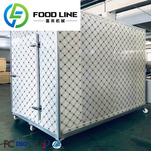 Customized Walk in Modular Cool Room Chiller Cold Storage Freezer Room Refrigeration Mobile Cold Room with Condenser Unit
