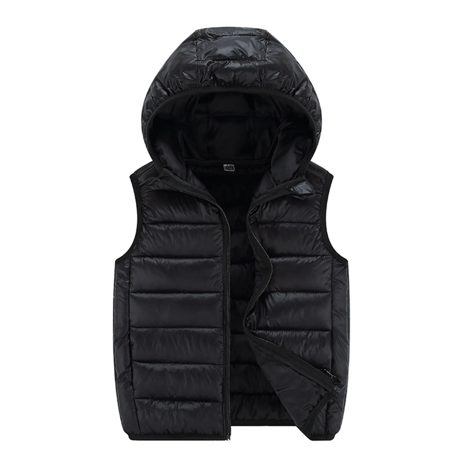 Kids Vest Children\'s Hooded Jacket Vest Spring Autumn Winter Waistcoats Boys Girls Outerwear Toddler Coats Teenage Baby Clothes