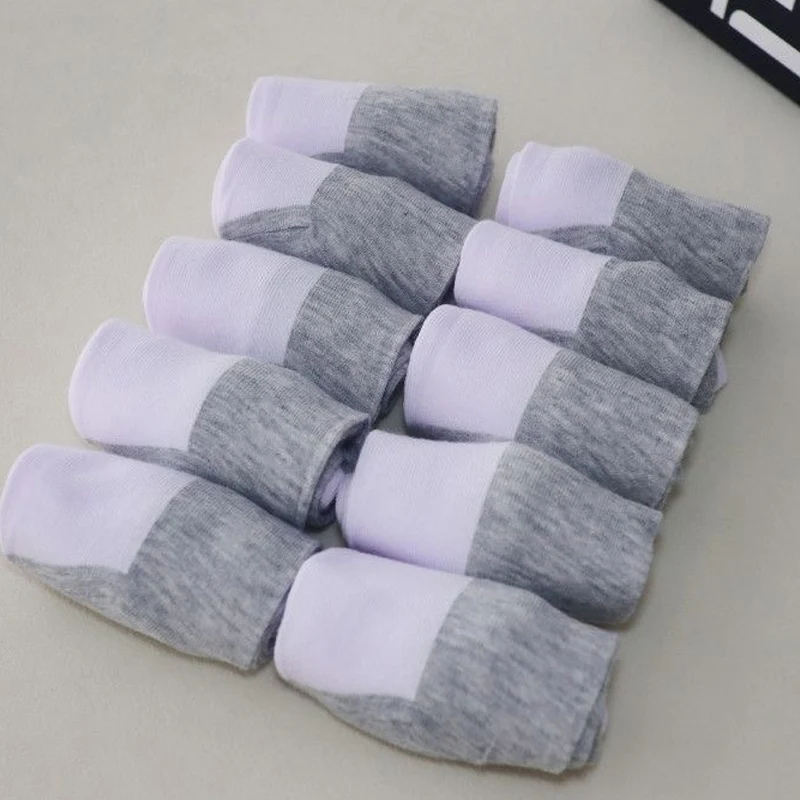 Summer Thin Ankle Socks Men Breathable High Quality Casual Unisex Color Splicing Knitted Sports Running Socks Low-Cut Short Sock view 5