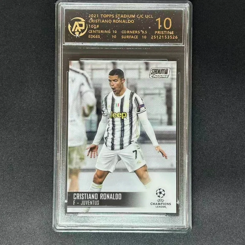 Soccer Star Single Cards Ronaldo Messi Mbappé Haaland Neymar Real Madrid World Cup Football Fan Collection - view 4