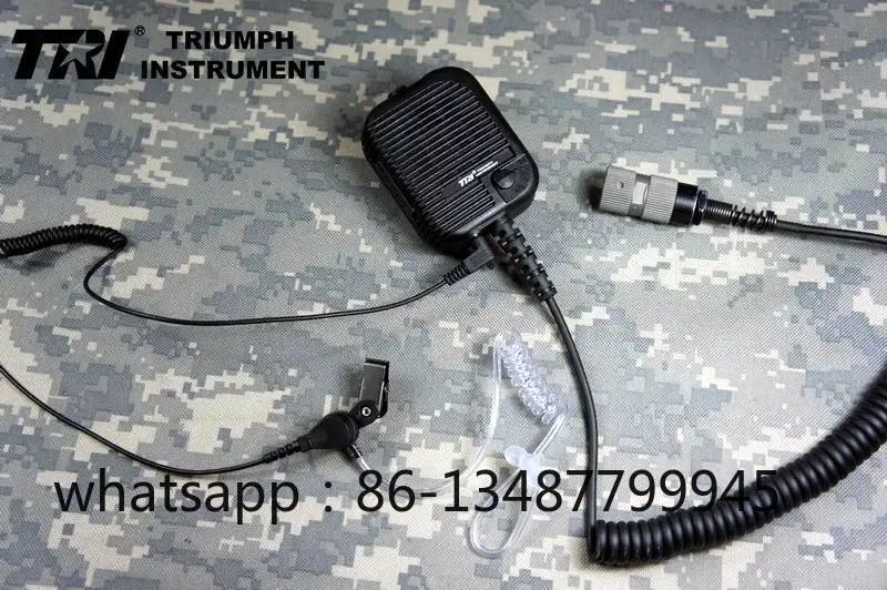 TRI THALES walkie talkie with high and low volume adjustment and air duct earphones PRC152 148