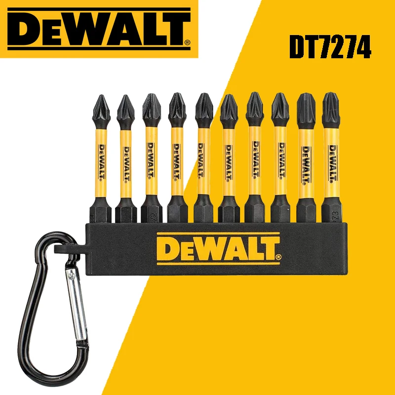 DEWALT DT7274  Pozi & High Impact Screwdriver Bit Set PZ1 PZ2 PH2 High Speed Steel Bit Power Tool Accessories