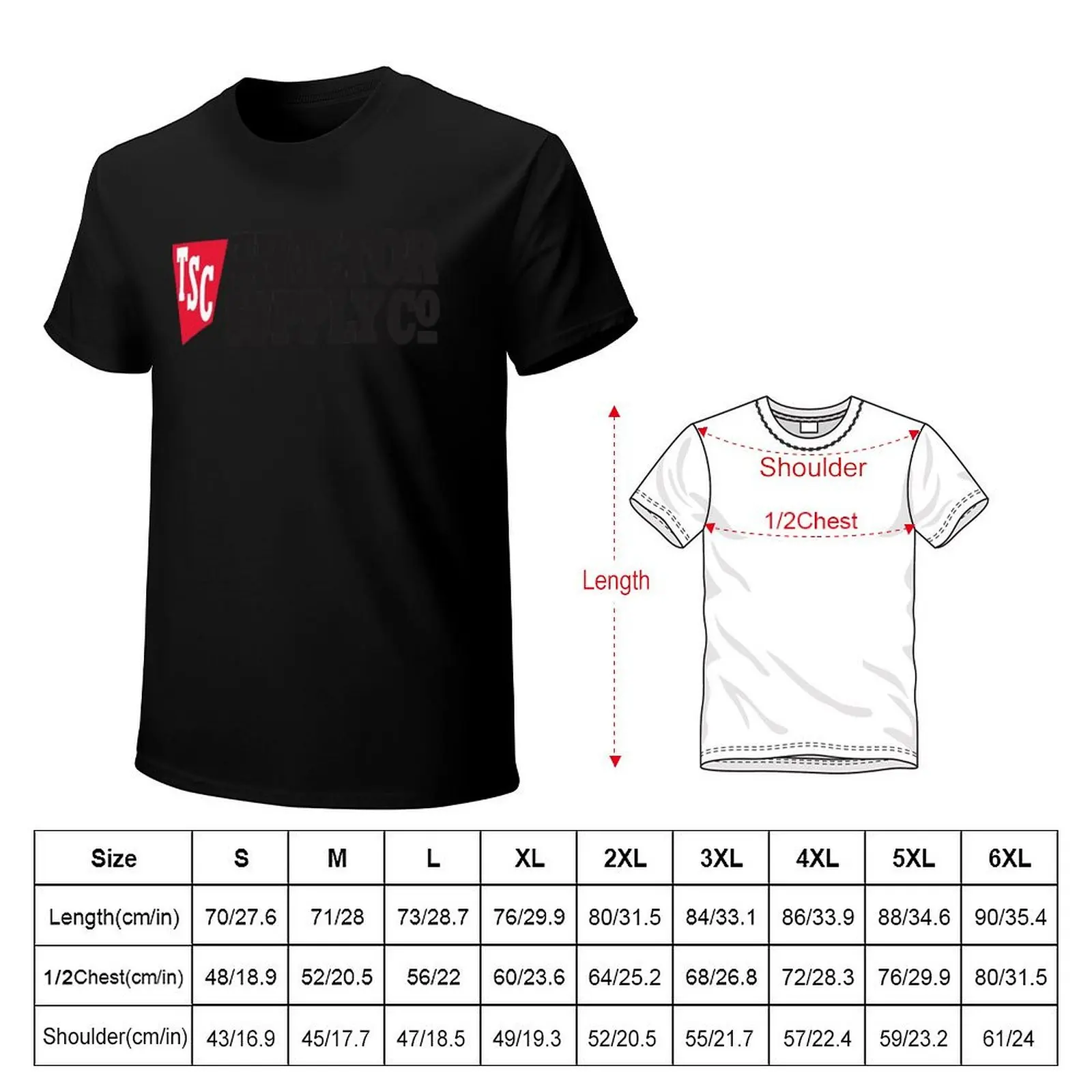 Tractor Supply Co T-Shirt Minimalist Graphic Tee Shirt