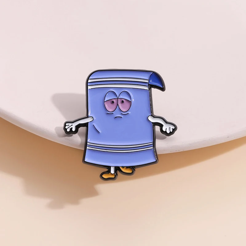 Towelie You Are A Handtuch Emaille Pins Kreative Cartoon Niedliche Broschen Revers Abzeichen Rucksack Kleidung Dekorative Pin Geschenk für Freunde