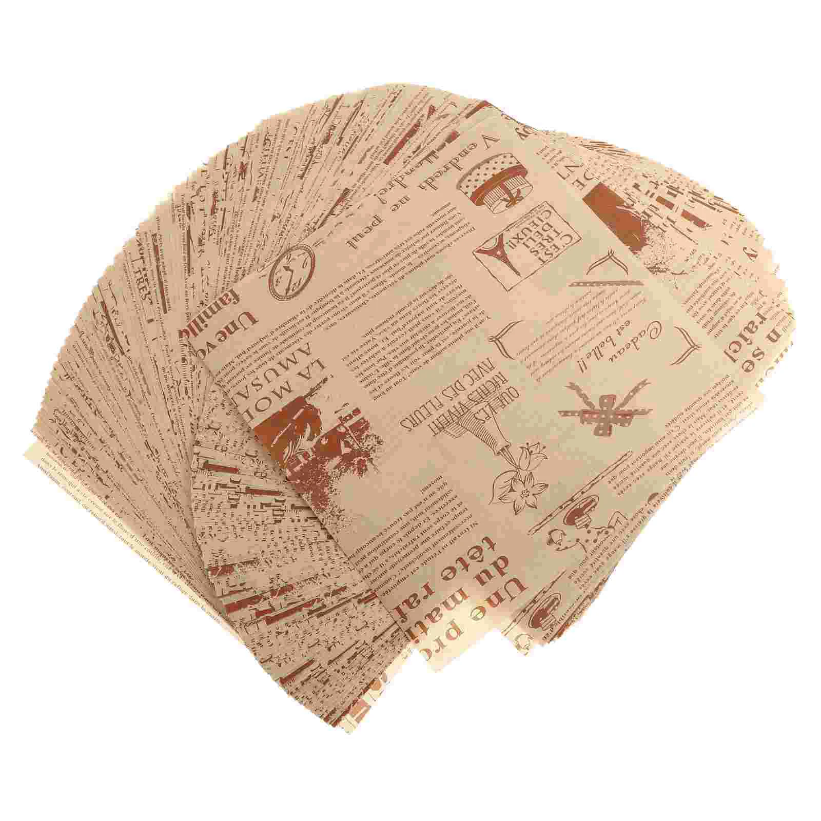

200 Pcs Silicone Paper Roll Liner Kitchen Cushion Parchment Greaseproof Baking for Cookies Cute Cake