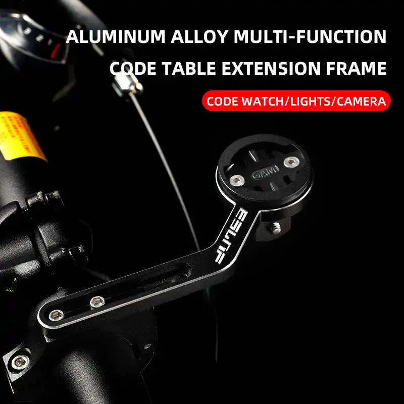 سبائك الألومنيوم دراجة حامل الكمبيوتر الطريق دراجة المقود عداد المسافات ساعة توقيت GPS حامل رفوف ل Garmin Bryton