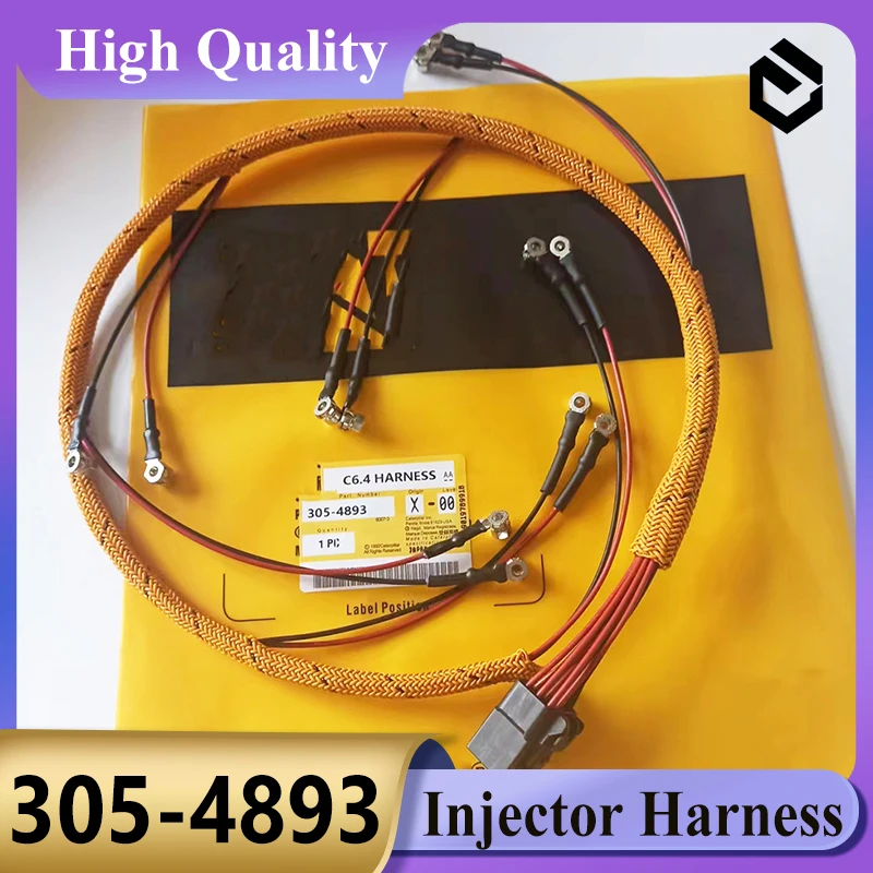 305-4893 Injector Wire Harness 3054893 for Caterpilar CAT Engine C6.4 320D 321D 323D Excavator Parts