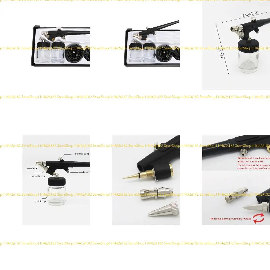 

Q2Q4 Островая набор для рисования воздушной щетки Q2Q4 Mini Air Brush For For Art Model