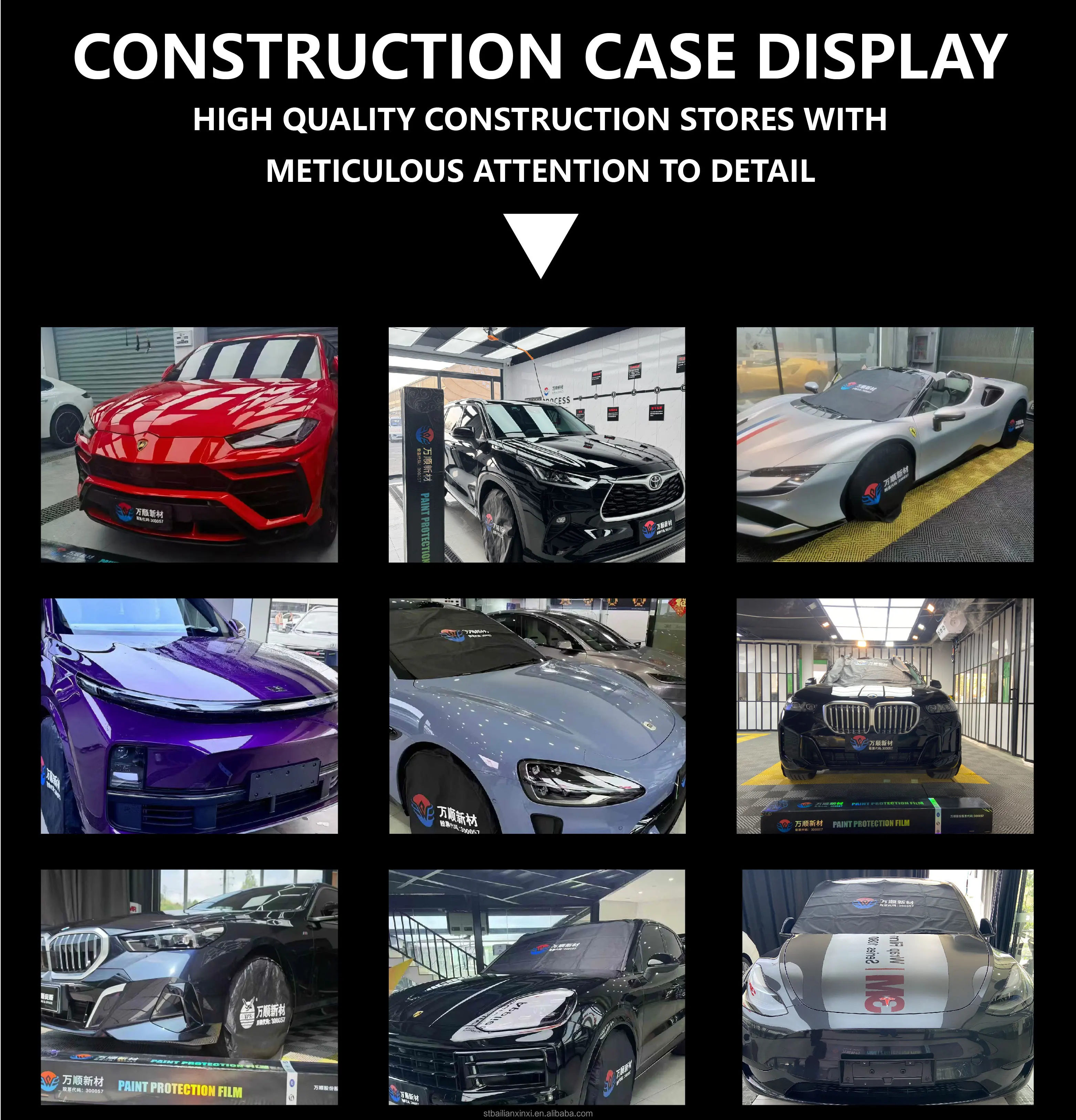 Samochodowa ściągaczka PPF Miękkie folie ochronne do samochodu Ochrona wody Pióro wycieraczki PPF Skrobak Gumowa ściągaczka PPF Anti-Scratch