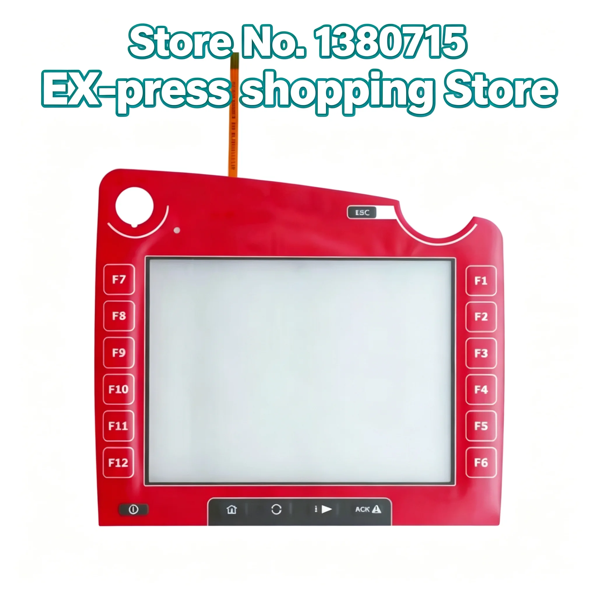 Membrane Touch Panel Replacement For CCI100 NTS E310708‑19 REV 0 AN7605 MD280219 Hand‑Held Unit