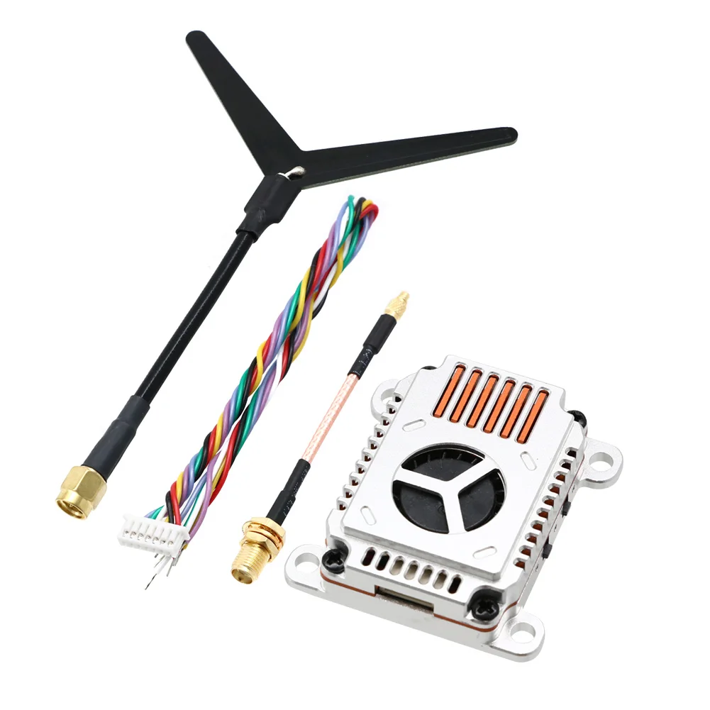 LST 1.2Ghz 1W 1.6W 2W 2-8S Switchable VTX Video Transmitter Module 1.2G 8Ch VRX Heat Dissipation Shell For Long Range FPV Drone