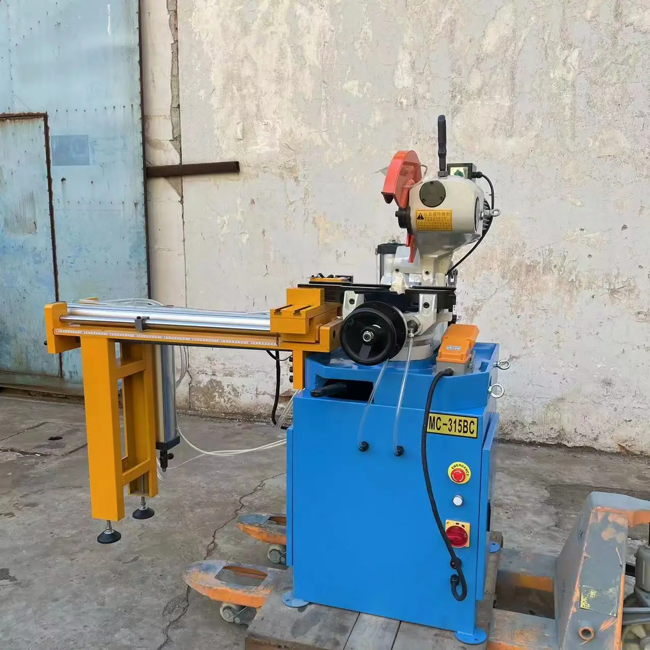 Imagem -04 - Cold Saw Machine para Metal Pipe Cutting Mc315b