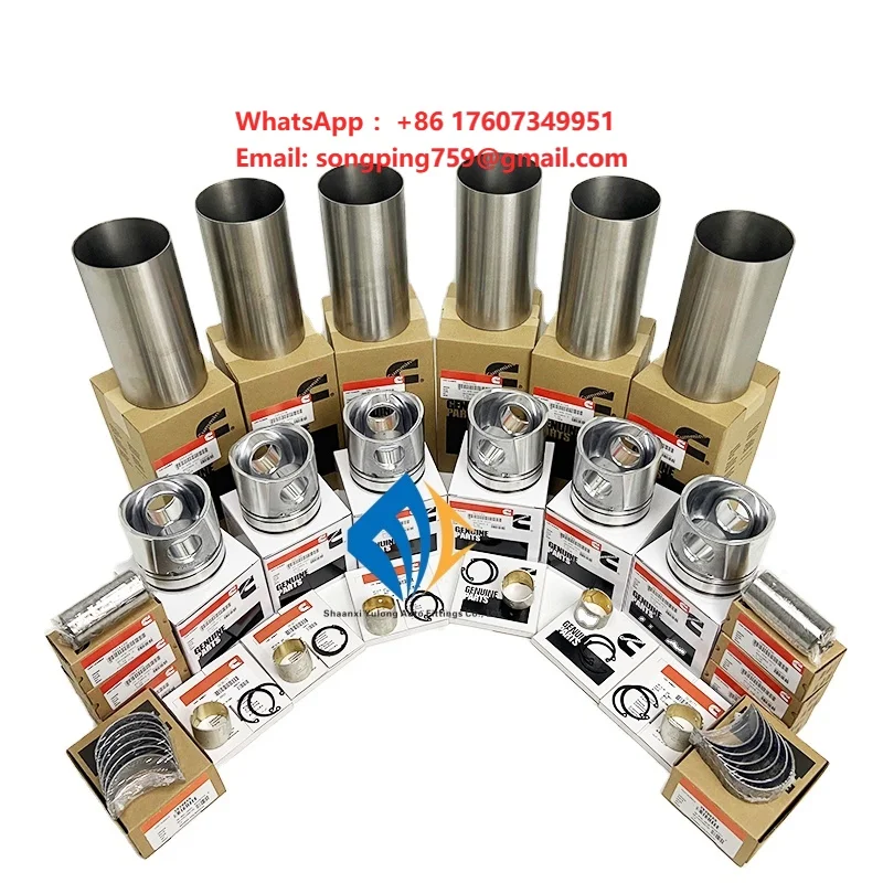 For Used Cummins M11 Piston Ring for Engine Brake Compatible with 4906826 Shacman Engine Including QSM & ISM Models