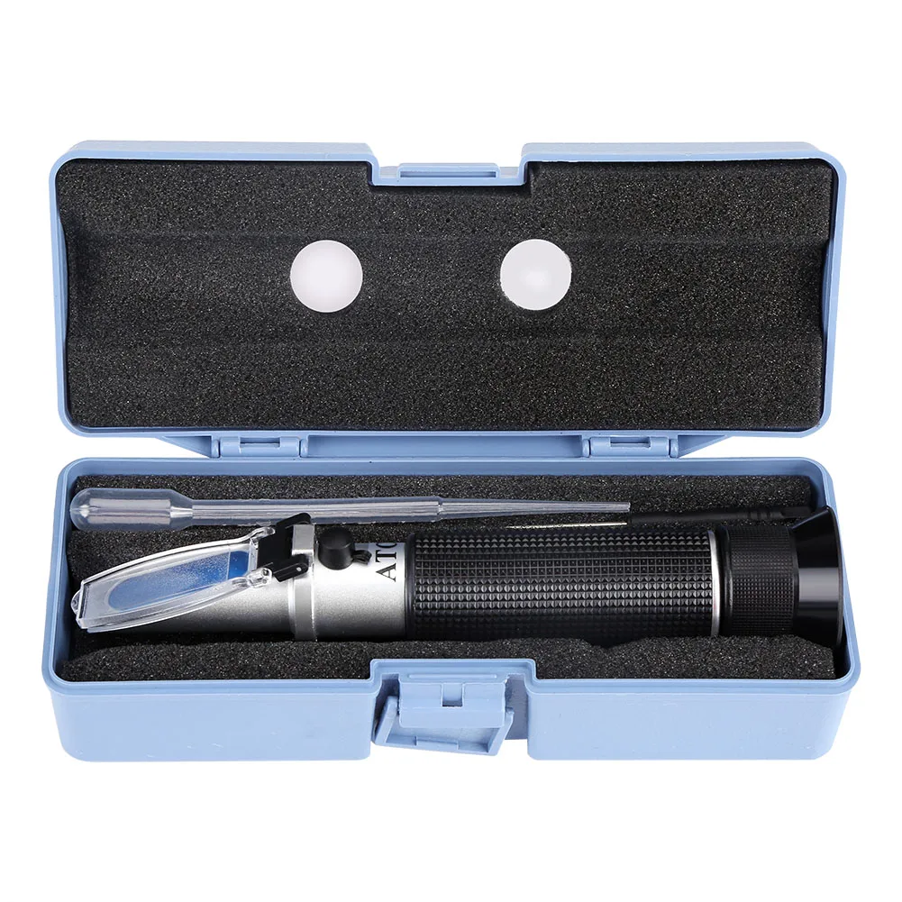 Alcohol Refractometer Professional Handheld Alcohol 0‑80% Test Refractometer Tester Meter Measure Instrument Alcohol Tester