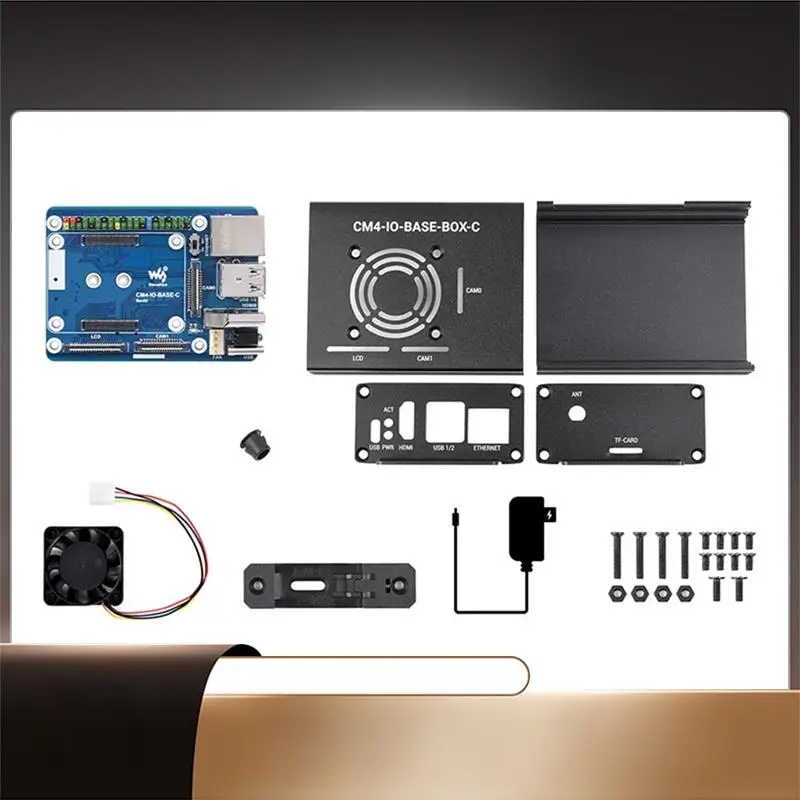 

Waveshare For Raspberry Pi Compute Module 4 Mini Base Board Kit Standard CM4 Socket For Computing Module Core Board Baseboard-X6