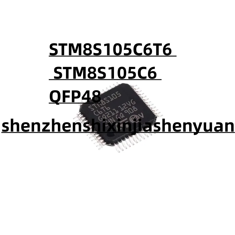 

5pcs/Lot New origina STM8S105C6T6 QFP48