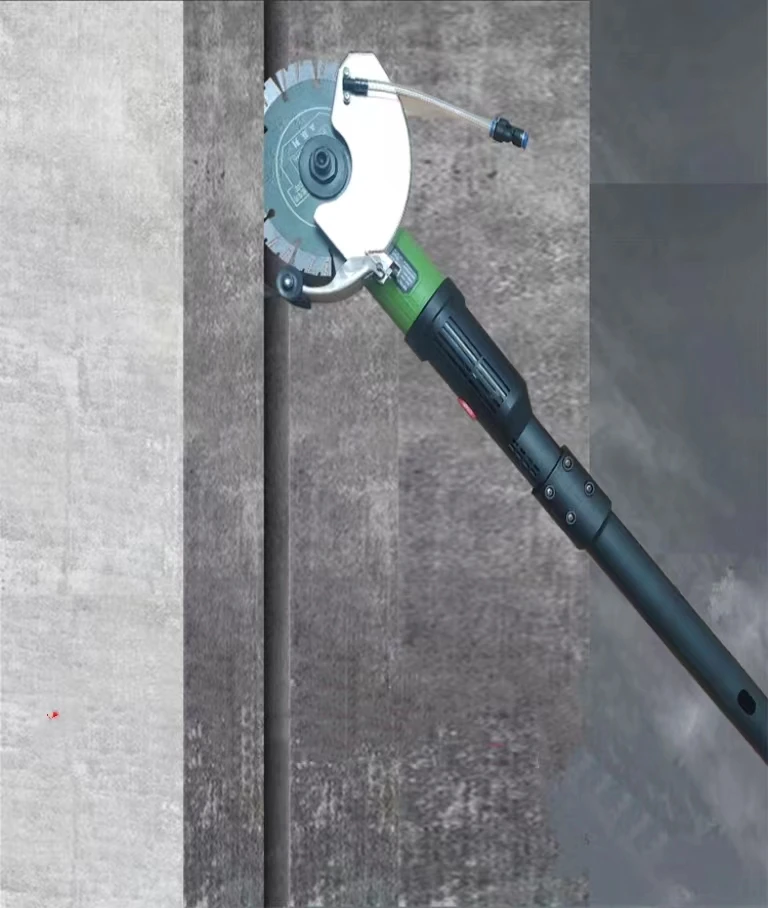 Barre d'extension électrique 168, coupe-mur sans balais à main