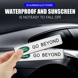 Metal Aluminum car body sticker decoration car Accessories For Land Rover SVR Range Rover Discovery 4 Freelander 2 P250 L320 LR2