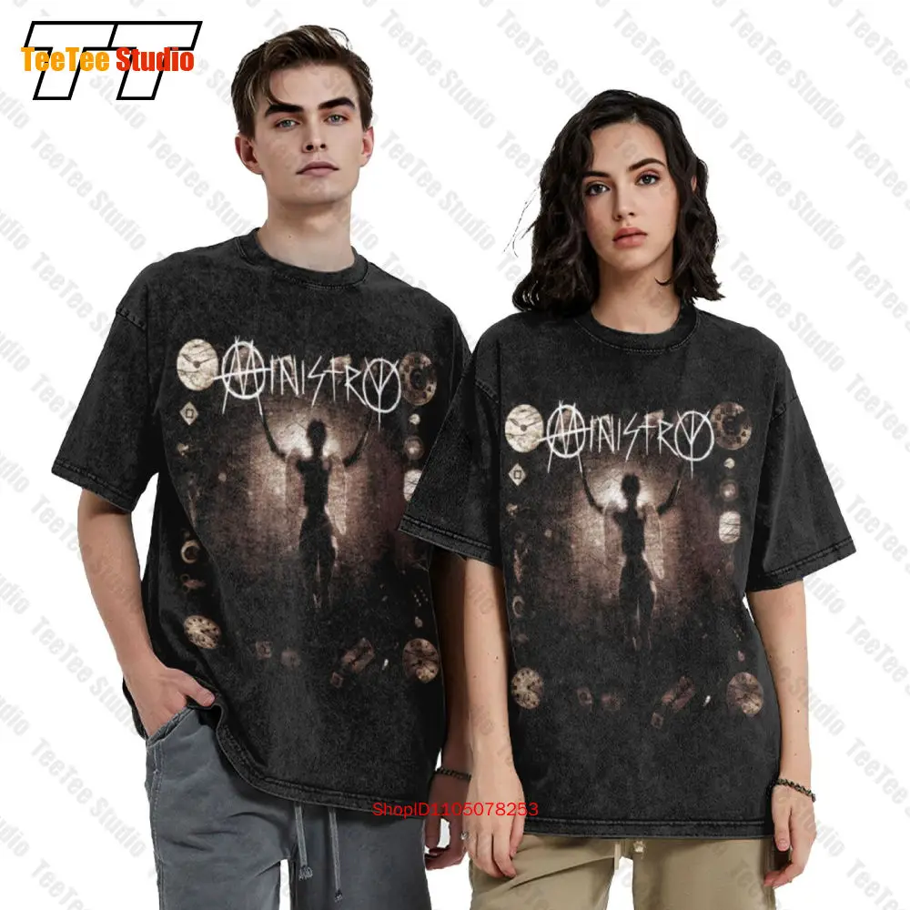Ministry Psalm 69 The Way To Succeed Metal Band Vintage Oversized T-Shirt 20T6