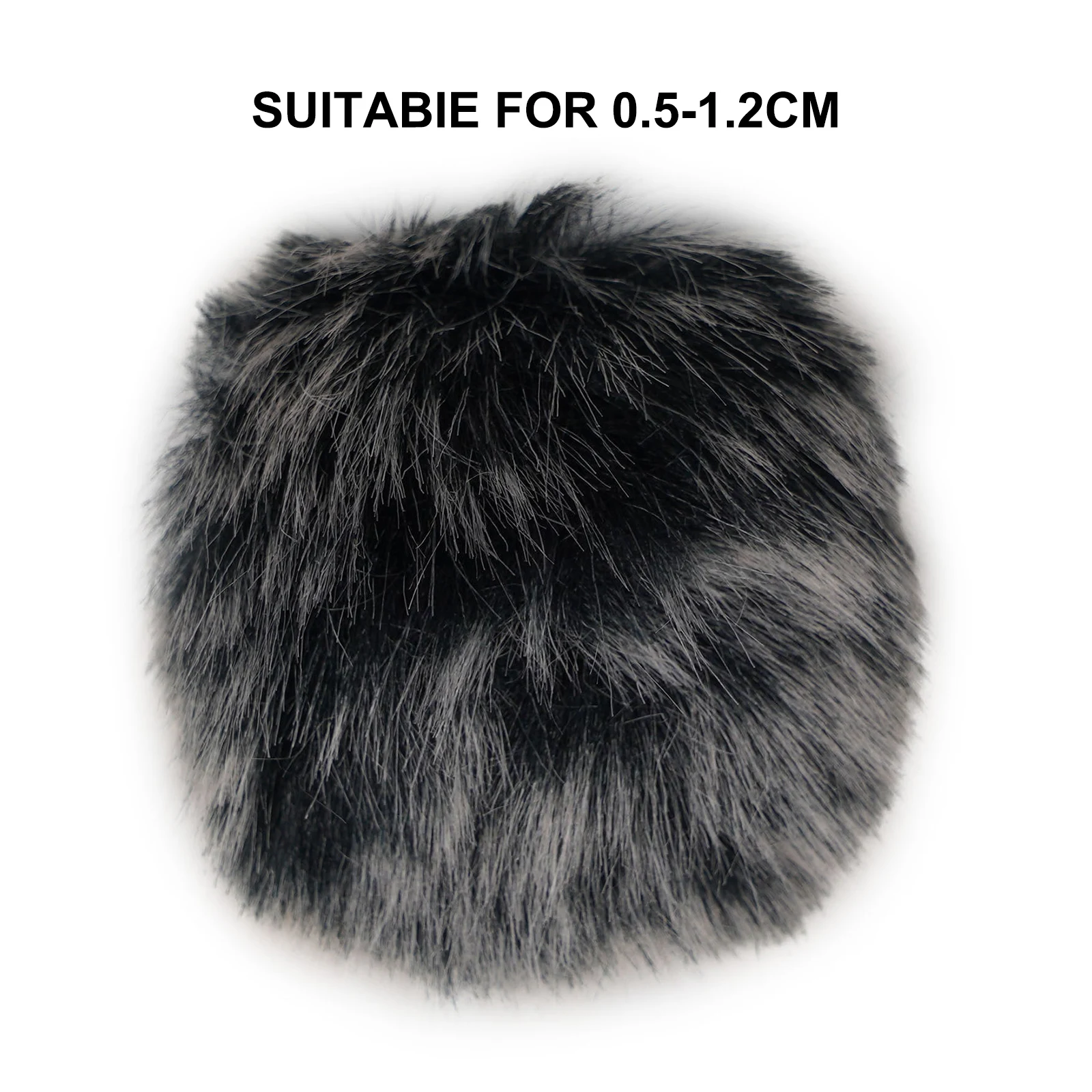 Universal Lapel Mic Furry Windscreen Fur Windshield Wind Muff Soft Comfortable Lapel Lavalier Microphones Cover